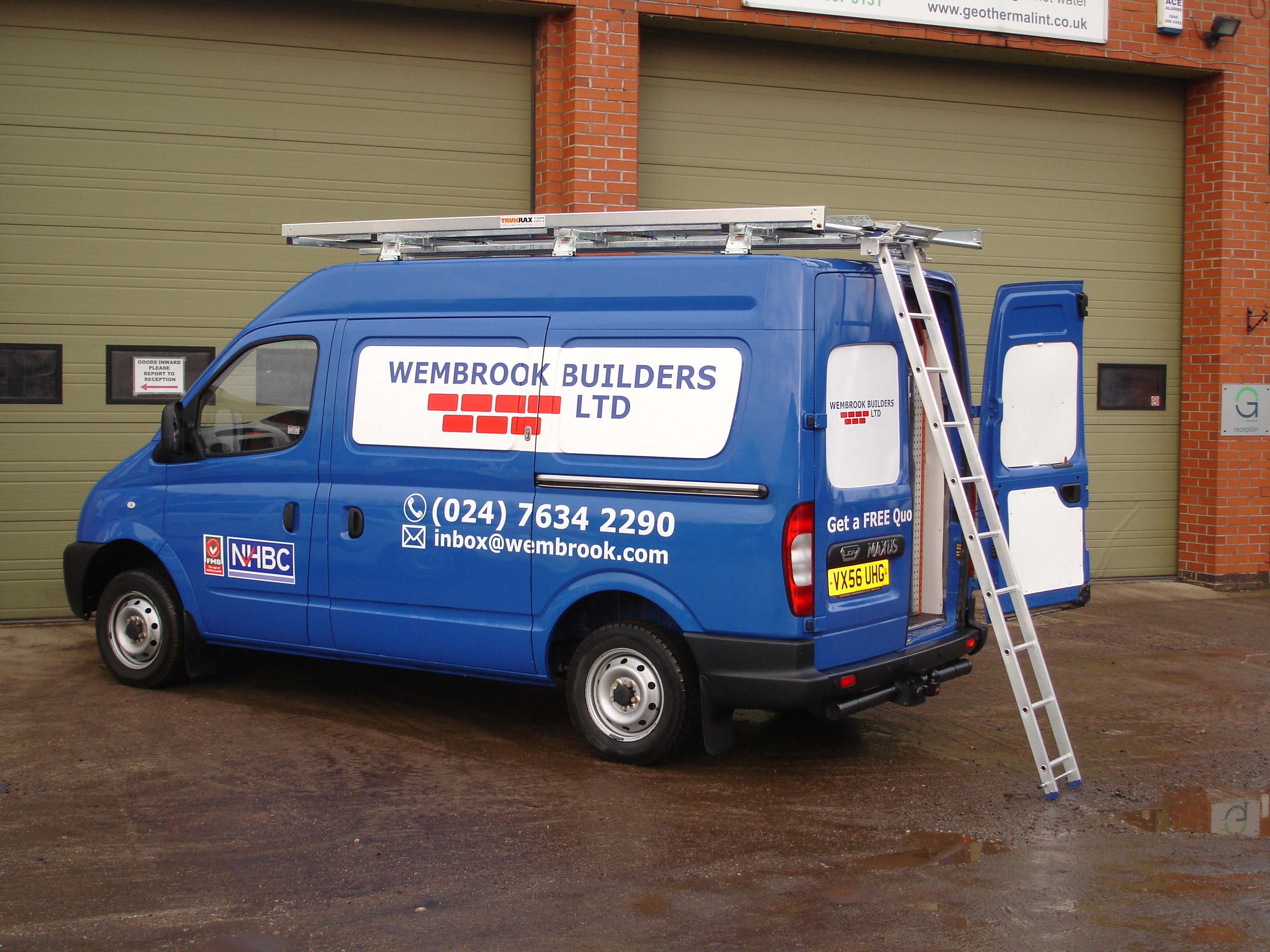 Wembrook Builders van